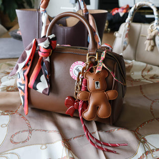 Braun Teddy Taschen/Schlüssel Anhänger