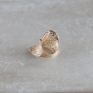 geflochtene Gold Ring, Große Statement Ring, Abendkleid schmuck,Geschenk für Ehefrau, Geschenk für Mama, Schwester, Oma, Weihnachtsgeschenk für sie, Geburtsstein Schmuck, Geschenk zum Geburtstag, Geschenk zum Hochzeitstag
