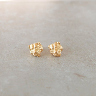 Löwenkopf Ohrstecker Gold, Kleine Ohrstecker, kleine Geschenkidee, für Sie