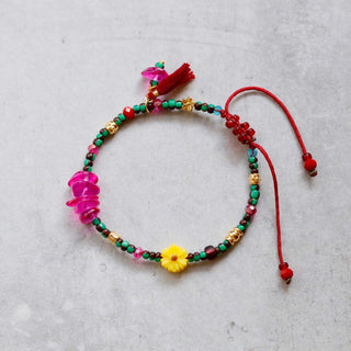 Handmade Geflochtenes Makramee Armband, Freundschaftsarmband Set Bunt,Geschenk für Ehefrau, Geschenk für Mama, Schwester, Oma, Weihnachtsgeschenk für sie, Geburtsstein Schmuck, Geschenk zum Geburtstag, Geschenk zum Hochzeitstag, Kleine besondere Geschenkidee für 
Freundin