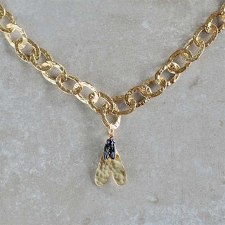 Golden Bee Halskette