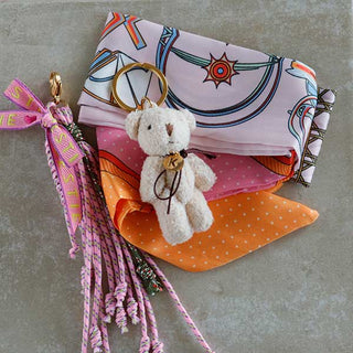 Initial Teddy Taschenanhänger - Herzbote