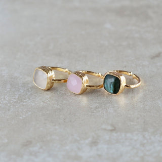 Mix Match Edelstein Ringe - Herzbote